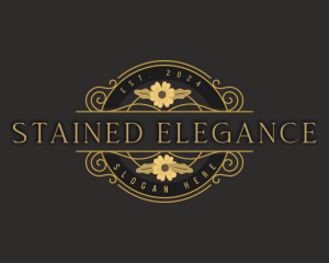 Elegant Garden Flower logo design