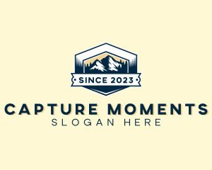 Emblem - Outdoor Mountain Summit logo design