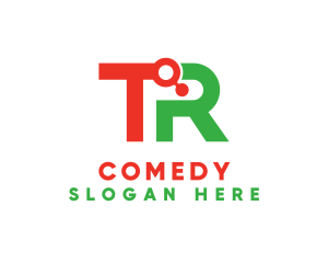 Tech Letter TR Monogram Logo