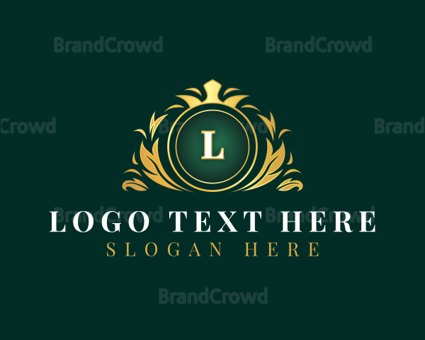 Deluxe Luxury Decorative Logo