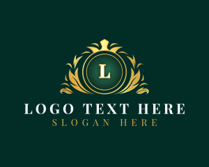 Hotel - Deluxe Luxury Decorative logo design