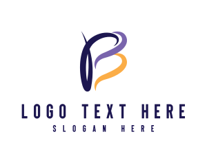 Lettermark - Creative Swirl Business logo design