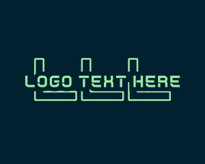 Technician - Generic Tech Company logo design
