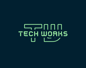 Generic Tech Company logo design