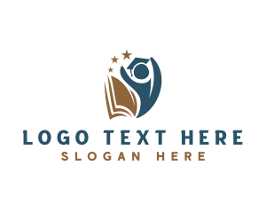 Education - Academy Book Education logo design