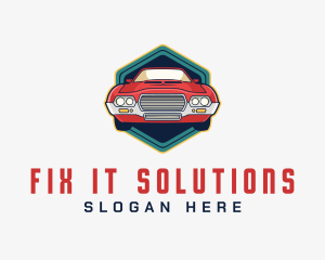 Repair - Car Repair Mechanic logo design