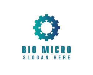 Microbiology - Virus Bacteria Laboratory logo design