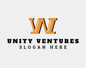 Education - School Varsity Letter W logo design