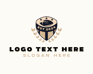 Hockey Sticks - Rugby Sports Team logo design