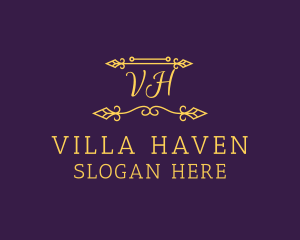 Villa - Royal Villa Furniture logo design