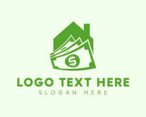 Savings - Money Home Loan logo design