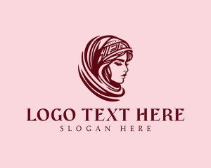 Traditional - Woman Traditional Bedouin logo design