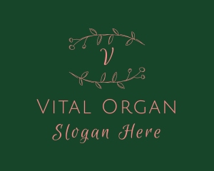 Festive Organic Herbal logo design