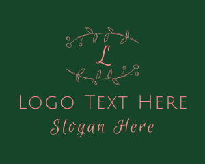 Christmas - Festive Organic Herbal logo design