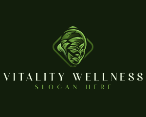 Leaf Mental Wellness logo design