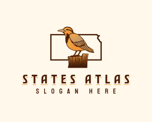 Kansas Wildlife Bird logo design