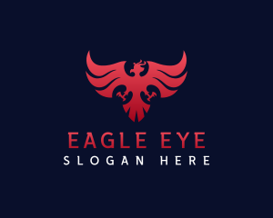 Eagle Bird Wings logo design