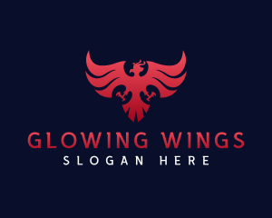 Eagle Bird Wings logo design