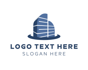 Office Space - Blue Tower City logo design