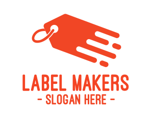 Label - Orange Price Tag logo design