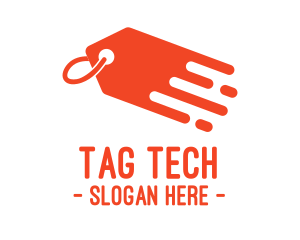 Tag - Orange Price Tag logo design