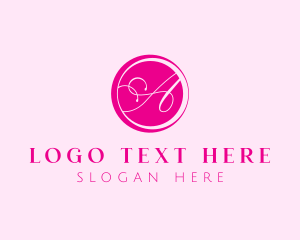 Swirly - Stylish Beauty Salon logo design