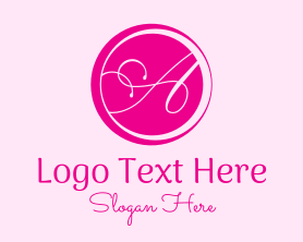 Beauty Salon - Beauty Salon Letter A logo design