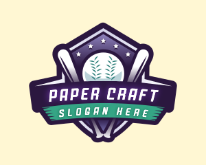 Baseball Sports Tournament Logo