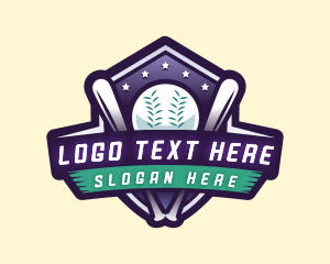 Baseball Sports Tournament logo design