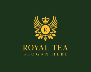 Royal Crown Wings logo design