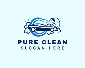 Water Car Cleaning logo design