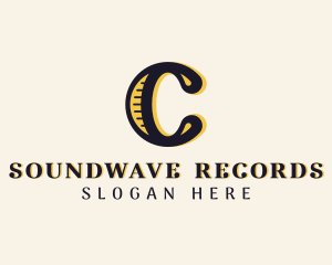 Record - Music Composer Recording logo design