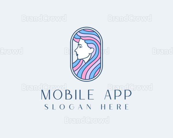 Beauty Salon Hairstylist Logo