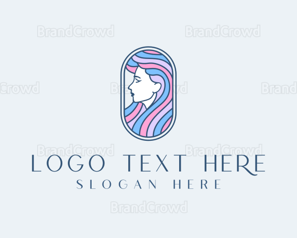 Beauty Salon Hairstylist Logo