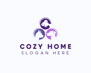 Pet Animal Veterinary logo design