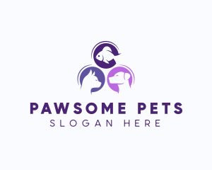 Pet Animal Veterinary logo design