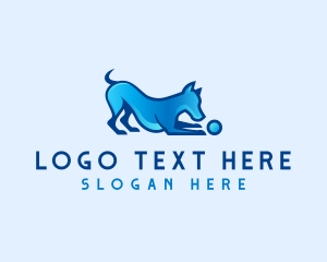 Dog - Pet Dog Toy logo design