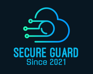 Sci Fi - Cyber Cloud Camera logo design