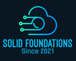 Cyber - Cyber Cloud Camera logo design