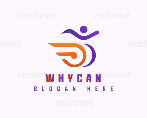 Wheelchair Disability Paralympic Logo