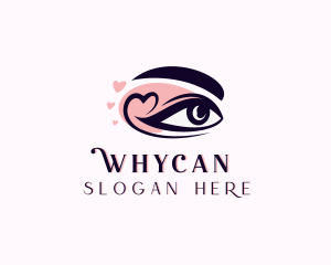 Heart Beauty Eyelash Logo