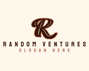 Vintage Classic Letter R logo design