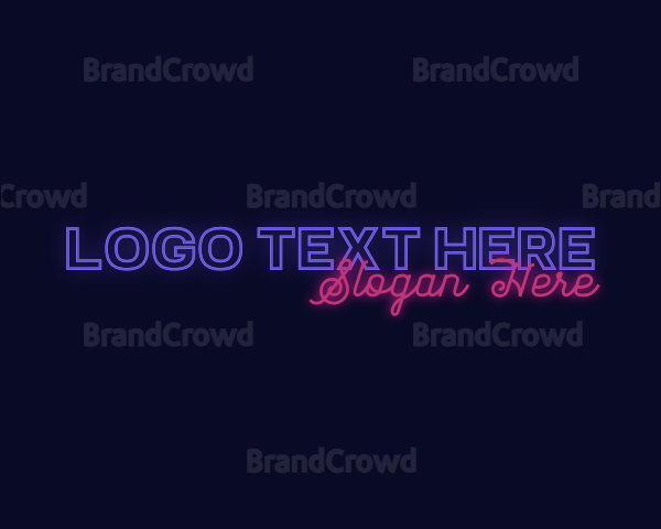 Night Club Wordmark Logo