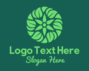 Green - Green Herbal Lantern logo design