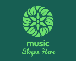 Pattern - Green Herbal Lantern logo design
