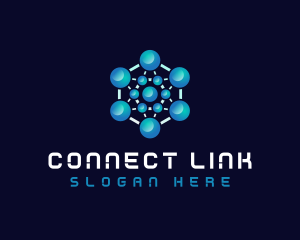 Link - Technology Digital Startup logo design