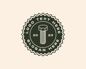 Tradesman - Screw Builder Tool logo design