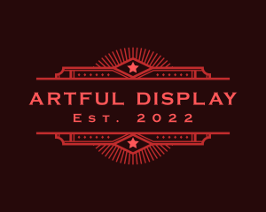 Star Art Deco Company logo design