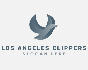 Animal - Modern Flying Bird logo design