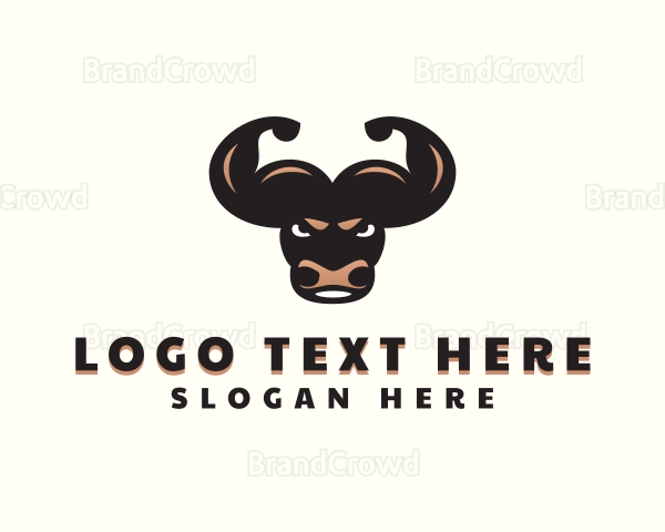 Muscle Bull Biceps Logo